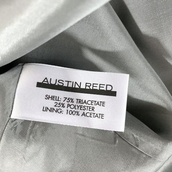 Austin Reed Gray Satin Midi Dress - Picture 10 of 10